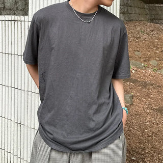 (Unisex) Daily Plain T-Shirt