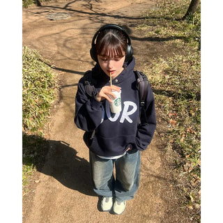 (Unisex) Lettering Sweatshirt