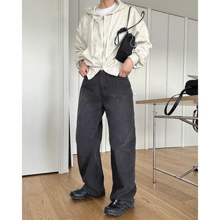 Lightweight cropped hoodie