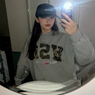 (Unisex) USA Camouflage Sweatshirt