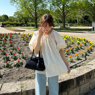 Puff volume blouse