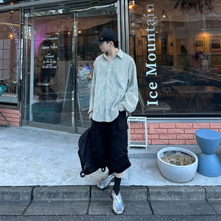 Buckle Bermuda Cargo Pants
