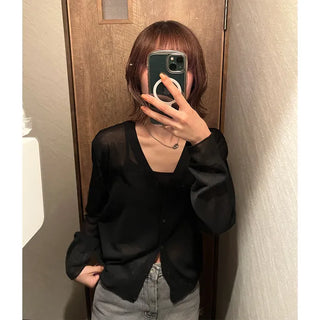 Cool sheer cardigan