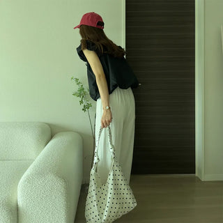 Wide Banding Pants