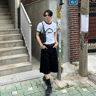 Slim Fit Ringer Neck T-Shirt