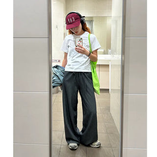 String stripe pants