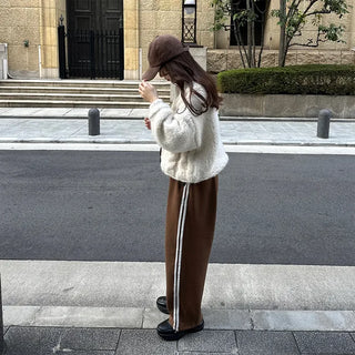 Track line string pants