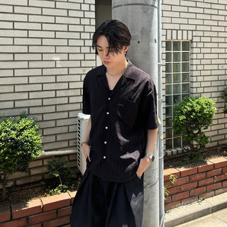 Bold striped shirt