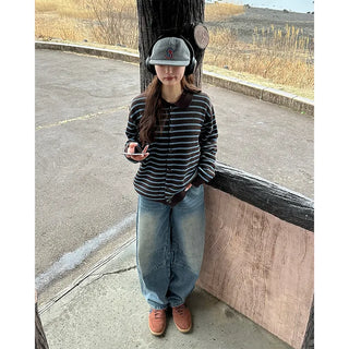 Striped cardigan