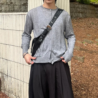 (Unisex) Belted Crossbody Bag
