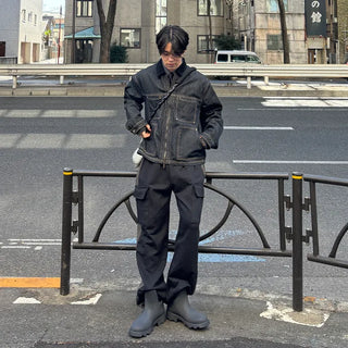 Walk Double Zip Denim Jacket