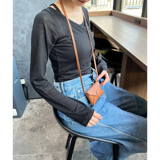 Layered sheer T-shirt