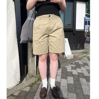 Wide Chino Shorts