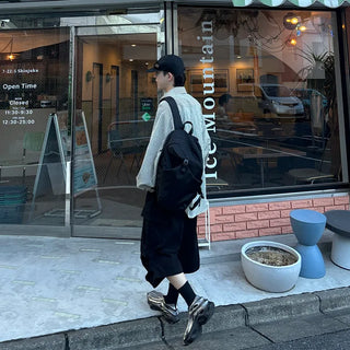 Buckle Bermuda Cargo Pants