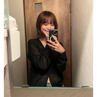 Cool sheer cardigan