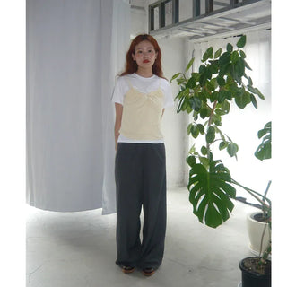 String stripe pants