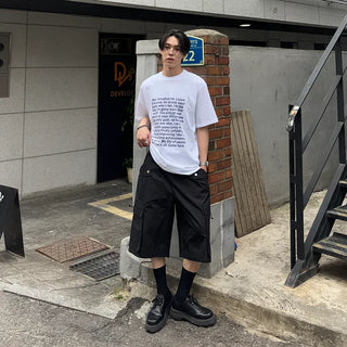 Nylon string Bermuda shorts