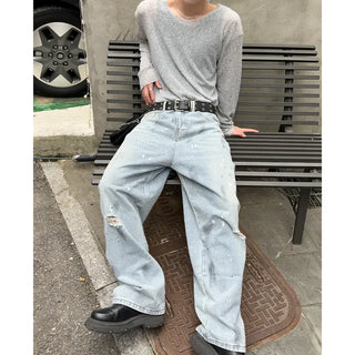 Boat neck knit t-shirt