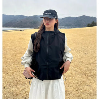 V-gusset oversized sweatshirt