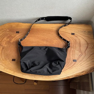 (Unisex) Buckle Hobo Bag