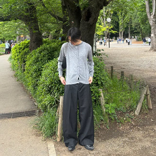 Wide basic slacks