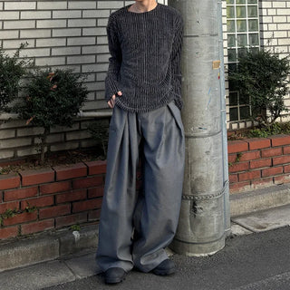 Ribbed Spun Soft T-Shirt