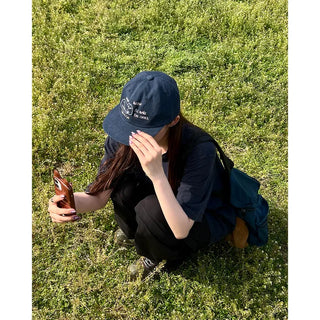 (Unisex) Point Embroidery Cap