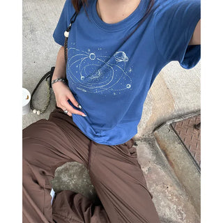 Space Cropped T-Shirt