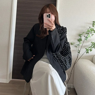 Oversized tailored jacket