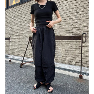 Hearts Nylon Banding Pants