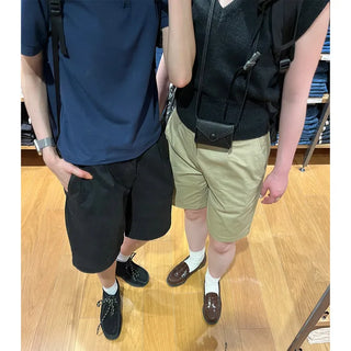 Wide Chino Shorts