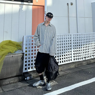 Buckle Bermuda Cargo Pants