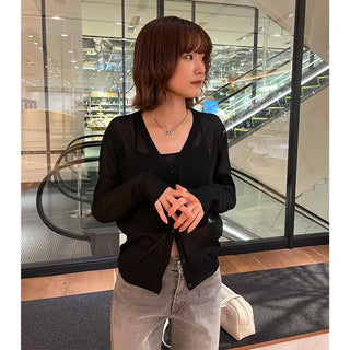 Cool sheer cardigan