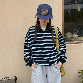 Colored striped T-shirt