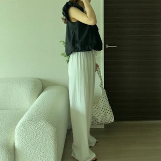Wide Banding Pants