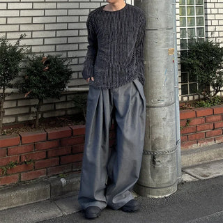 Ribbed Spun Soft T-Shirt
