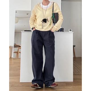 Basic Banding Cotton Pants