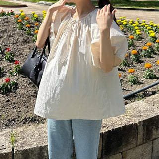 Puff volume blouse