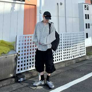 Buckle Bermuda Cargo Pants