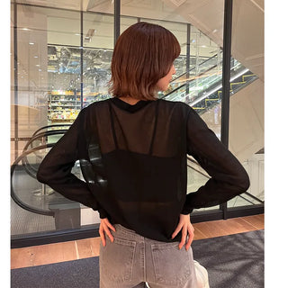 Cool sheer cardigan