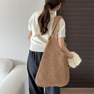 Rattan Shoulder Bag