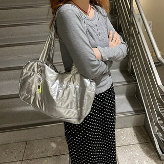 Metallic Double Bag