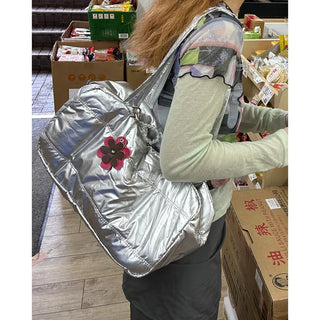 Metallic Double Bag