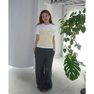 String stripe pants