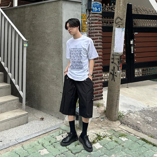 Nylon string Bermuda shorts