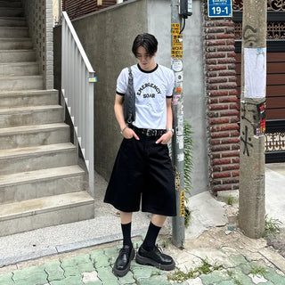 Slim Fit Ringer Neck T-Shirt
