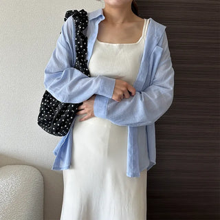 Summer Simple Sheer Shirt