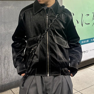 Juke Depp Vegan Leather Jacket
