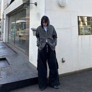 Pigmented Zip-Up Hoodie