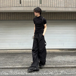 Half-zip T-shirt